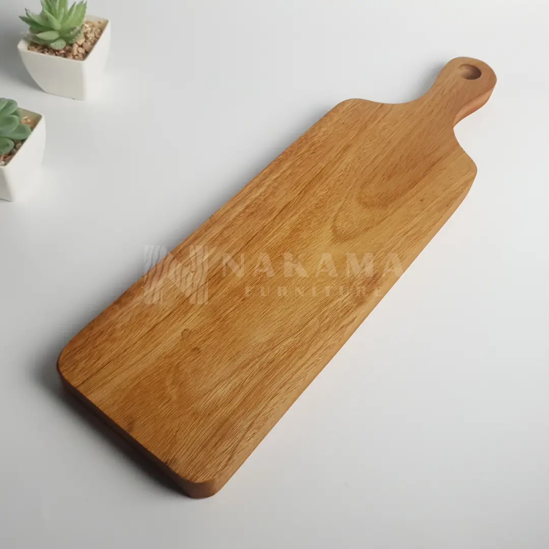 Talenan Kayu Mahoni Panjang 42,5 cm Wooden Chopping Board TLM04