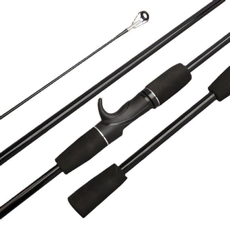 Combo cần câu lure 2 khúc máy ngang kèm dù và phụ kiện-Combo bộ cần lure máy ngang Sói Đen đủ size giá rẻ 4