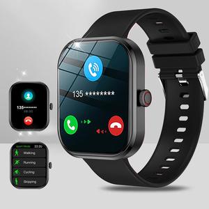 Smart Watch for Men & Women, Sports Watch with Wireless Call/Dial, Incoming Call Alert & Rejection, Message Alert View, Multiple APP Alerts & Custom Wallpaper, Fashion Watch Compatible with iPhone/Andriod