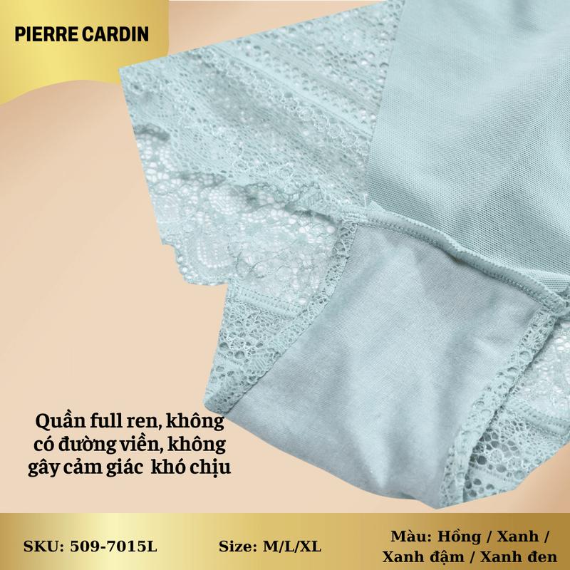 Product Introduction of Quần lót nữ 509-7015L nhãn hiệu Pierre Cardin, ren, dạng boxshorts 22