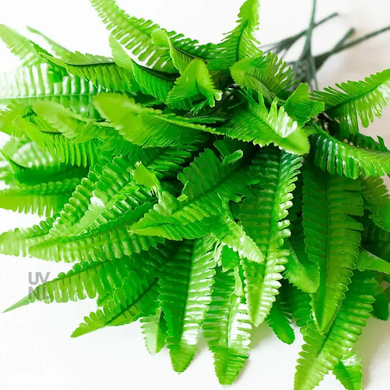 Tanaman Hias Artificial  Daun Pakis Plastik Dekorasi Daun Palsu 5