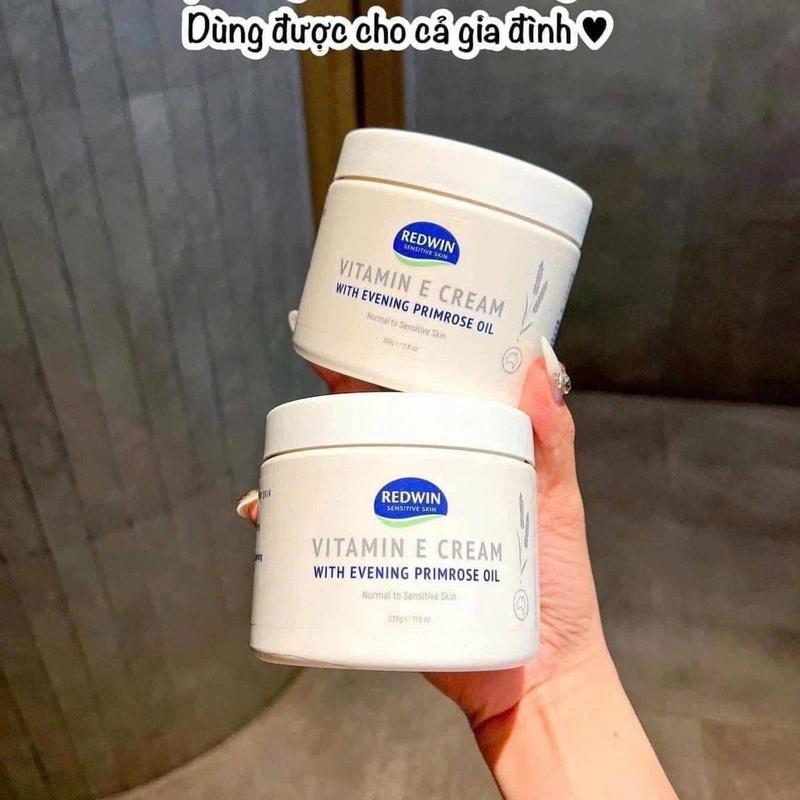  Kem dưỡng ẩm vitamin E Redwin Úc Mẫu Mới 330ml 