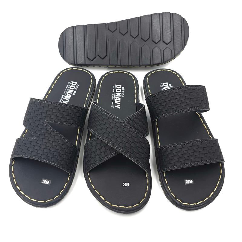 MẪU MỚI CẬP BẾN - Dép Nam Da Caro, Quai Kiểu Đa Dạng - Độc Lạ, Đường May Chắc Chắn, Chống Trơn Trượt Khi Đi Nước D.CARO