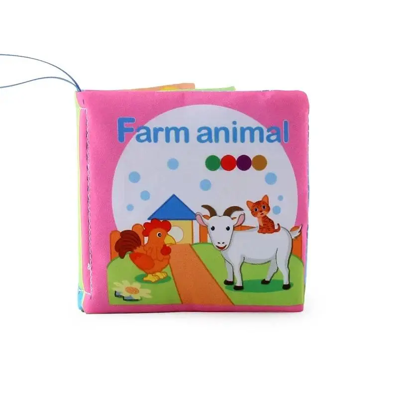 Sách Vải Mềm Cho Trẻ Sơ Sinh, Sách 3D, Chủ Đề Gia Đình Động Vật, Nhận Thức Montessori, Đồ Chơi Giáo Dục Sớm, Thích Hợp Cho Trẻ 0-12 Tháng, Ý Tưởng Quà Tặng Tuyệt Vời Cho Trẻ Em 5