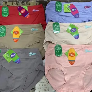 (6pcs) CD perempuan celana dalam wanita cewek POLINI 1241 1232 coolmax TERMURAH Lembut Dewasa