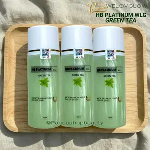 Paket 3 Botol HB Platinum WLG Greentea Premium BPOM Original