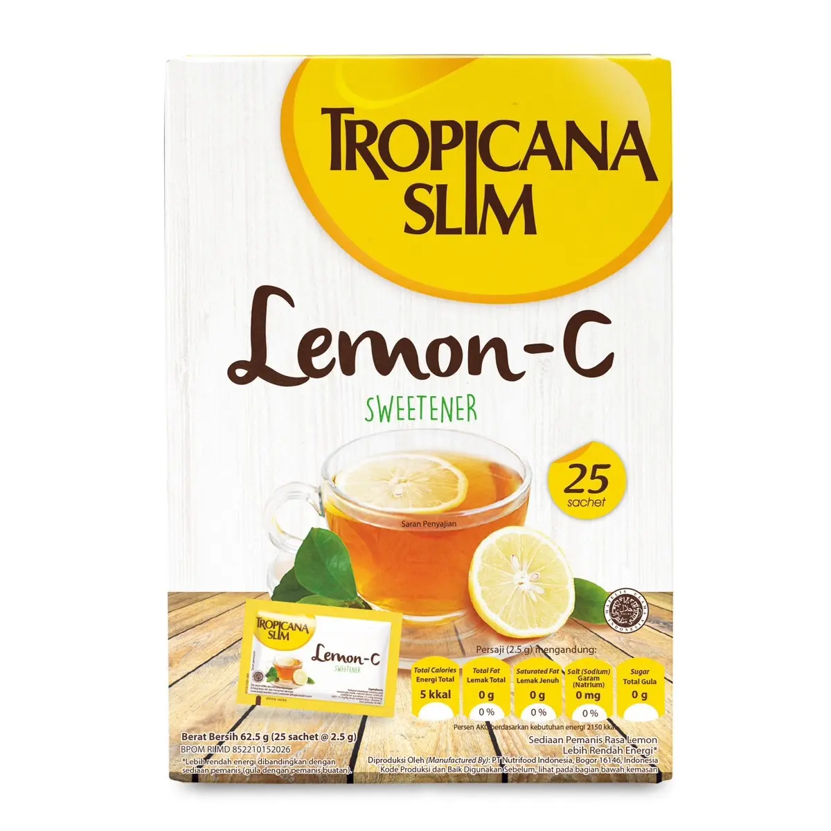 Tropicana lemon C 25 sachet