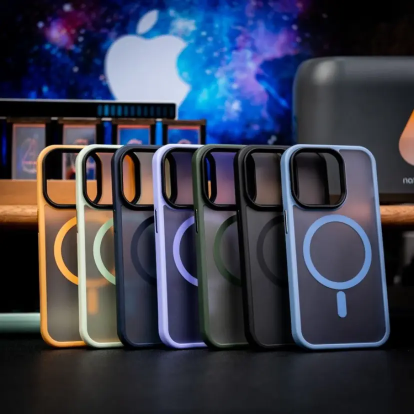 เคส iPhone15promax และ iPhone13 ป้องกันลายนิ้วมือ มาใหม่ ทำจากซิลิโคนเป็นมิตรกับผิว แม่เหล็ก