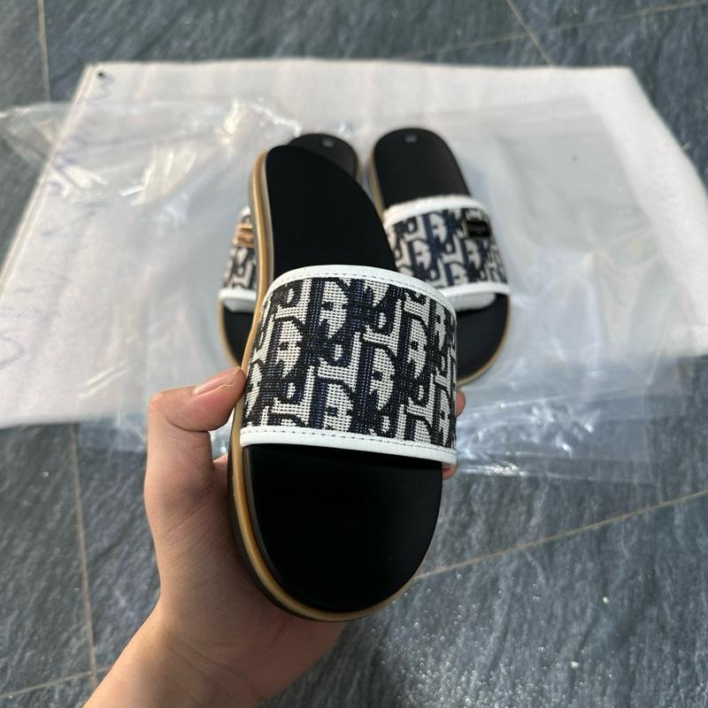 [  FREE SHIP ] Dép Lê thời trang nam/nữ Bi ô Dio - hàng sẵn, đế cao xu non, quai vải - cao su non và da beu chống hôi chân - Slipper, Nhung, DéP