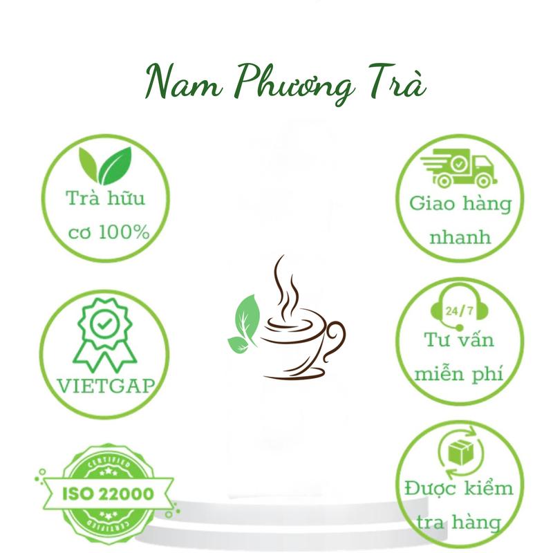 1Kg Trà Vụn Tấm Đinh Nõn Thái Nguyên Pha Uống, Trà Đá VietGap Xưởng Trà Nam Phương Chè Tea 8