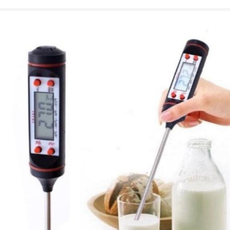 Nhiệt kế đo nước pha sữa cho bé, chạy băng pin