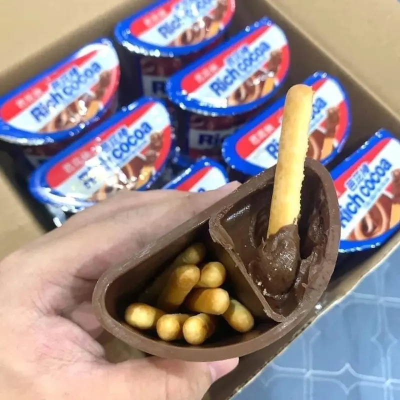 COMBO 3 HỘP QUY QUE CHẤM RICH COCOA SOCOLA SIÊU NGON 1
