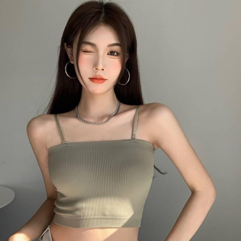Áo Bra Nữ Thun Tăm Nâng Ngực Gợi Cảm Mẫu Mới Có Tháo Rời Dây N99 Mới 6