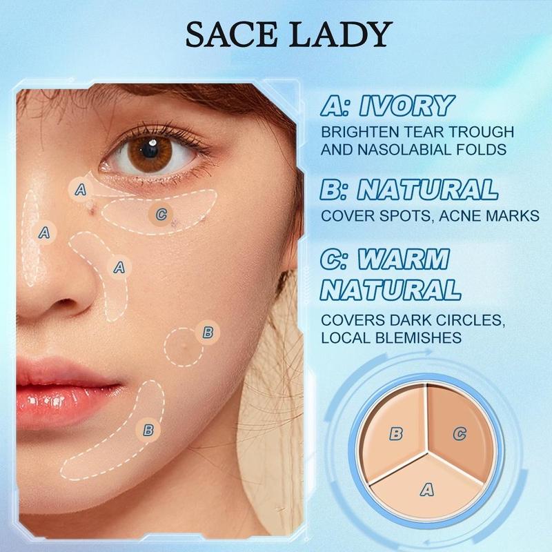Kem che khuyết điểm SACE LADY trang điểm làm đẹp 15g chất lượng cao 1