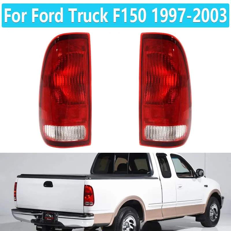 Tail light cover For Ford Truck F150 1997-2003 Super Duty 1999-2007 Rear Lamp Housing Brake Light  Without Bulbs F85Z13404CA