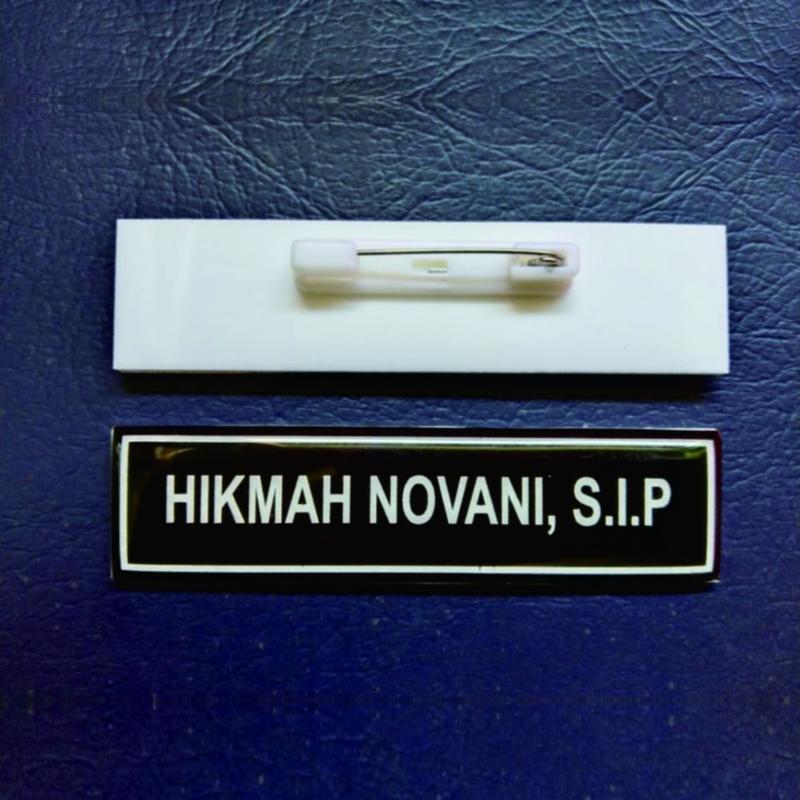 Name Tag / Nama Baju / Nama dada Murah/Name tag custom 7