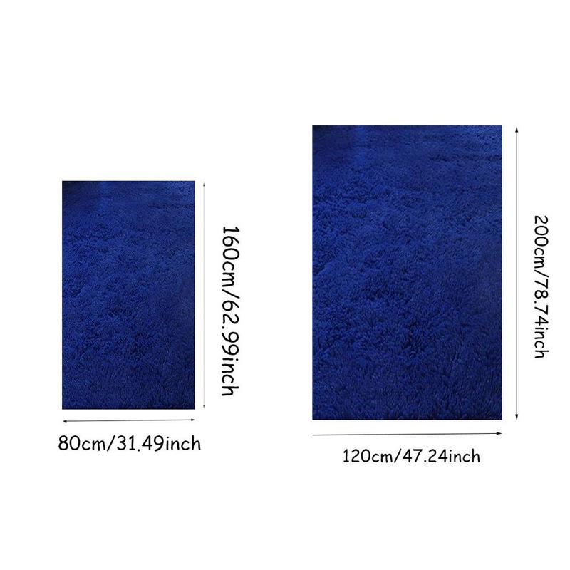 Christmas Area Rug, 1 Count Christmas Decor Durable Floor Rug, Soft Fluffy Floor Carpet, Solid Color Indoor Mat, Living Room Mat, Room Decor 80x160cm/31*62in, Christmas Gifts, Christmas Decorations 7