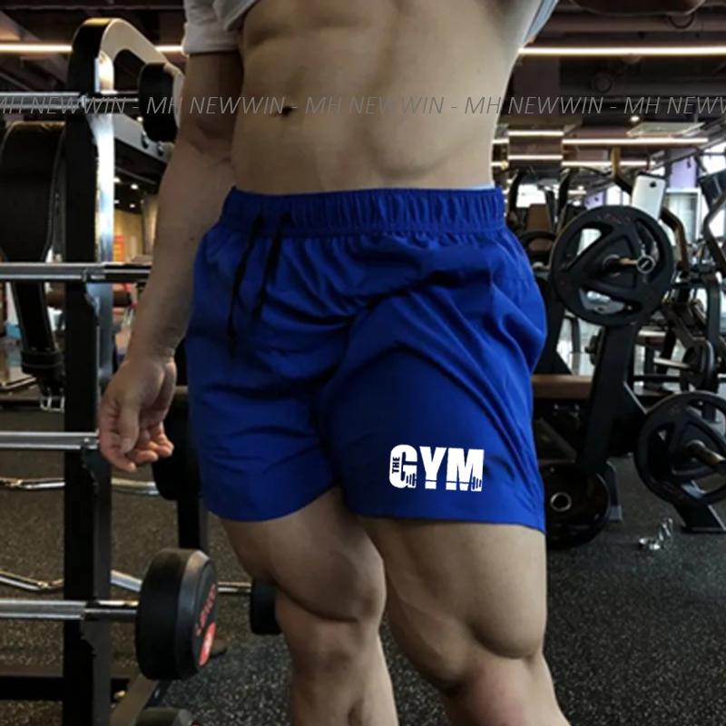 QUẦN ĐÙI THỂ THAO NAM - IN LOGO GYM - CHẤT THUN MÈ - SIZE 45-100KG 6