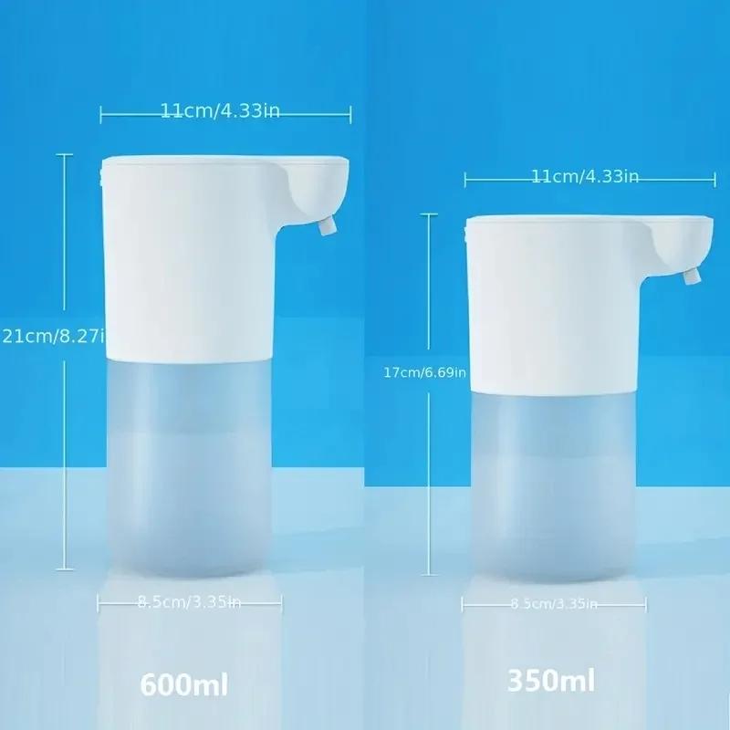 Product Introduction of 【SKIT SG】350ml/600ml Automatic Touchless Soap Dispenser w/ 2000mah Rechargeable Battery, Infrared Motion Sensor Hands Free Foam/Liquid Gel Soap/Sanitizer for Bathroom Kitchen, Handfree Auto Foaming IPX4 Waterproof Smart Dispenser Machine Via USB Charging 25