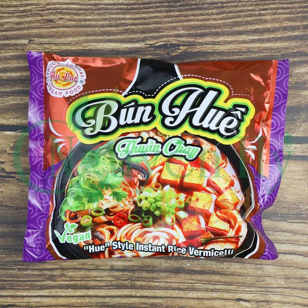 BÚN HUẾ THUẦN CHAY ÂU LẠC - 70G -  ĂN LIỀN
