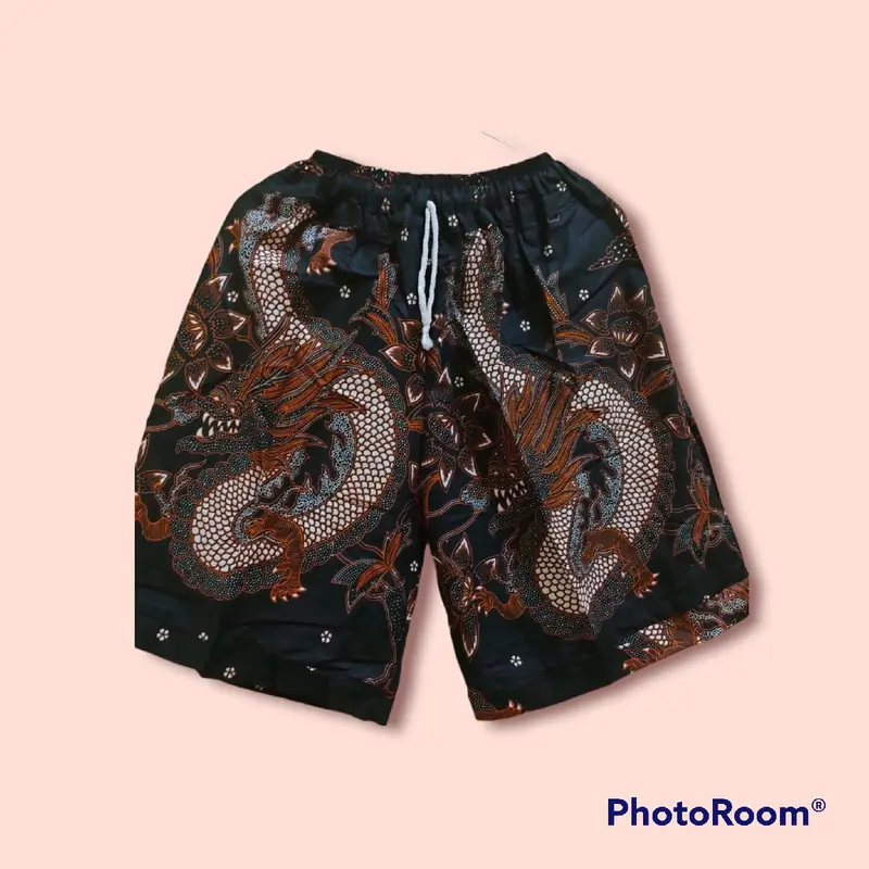 celana pendek batik/celana pendek pria/celana pendek wanita/pakaian bawah/kolor santai/celana murah/boxser/celana jumbo/ Katun/celana batik jogja/celana pendek dewasa 5
