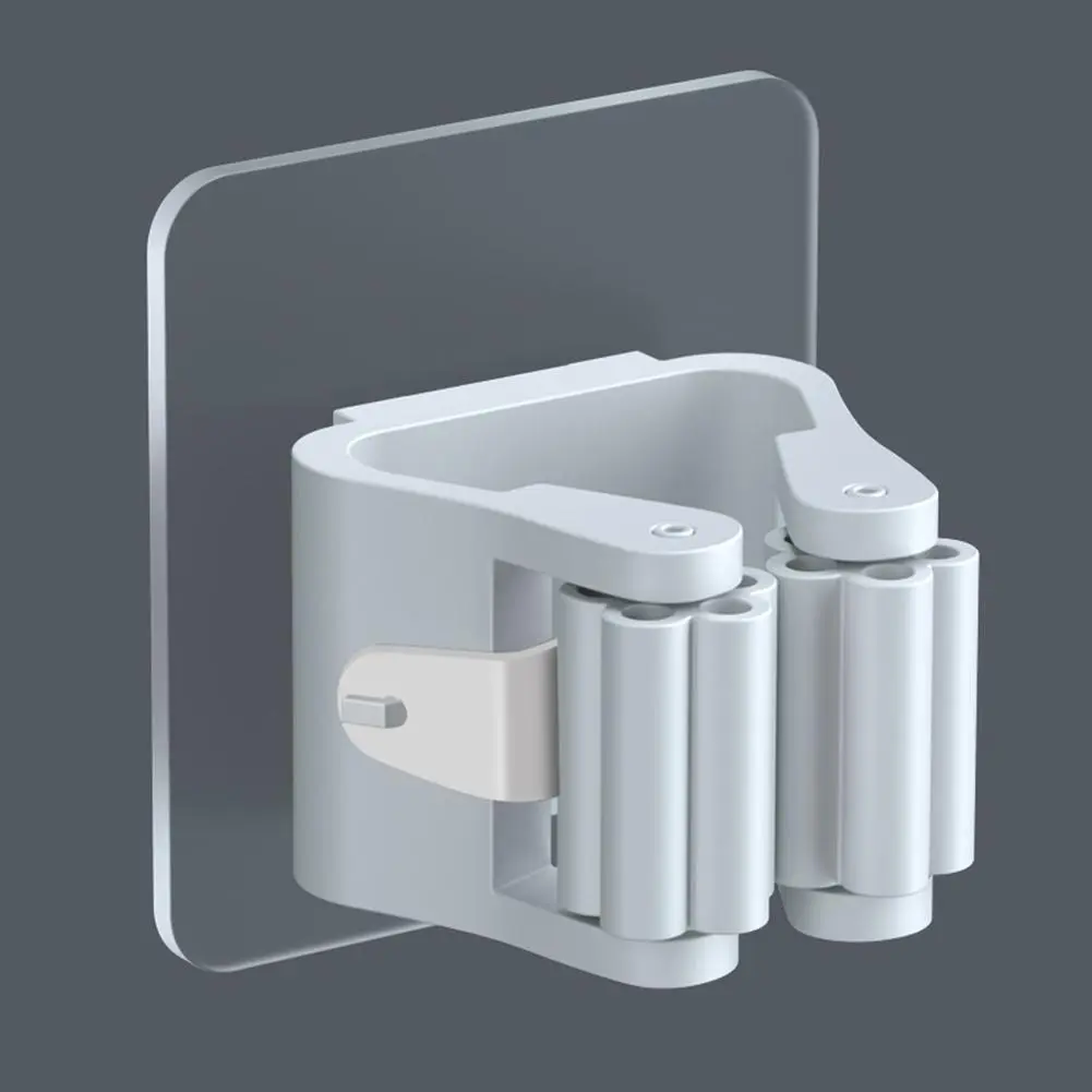 Giá Đỡ Kẹp Cây Lau Nhà, Móc Kẹp Treo Tường, Móc Kẹp, Cho Chổi, 1 Cái