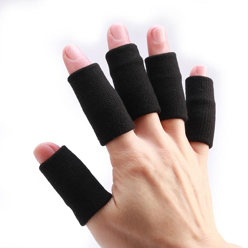 Product Introduction of 10PCS Sports Protective Gear Guard Support Wraps Basketball Volleyball Football Finger Stall Sleeve Protector Protection Gloves 15