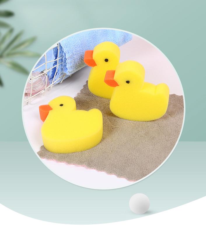 Product Introduction of Baby Bath Sponge Children Animal Shape Sponge Wipe Newborn Cartoon Duck Bath Towel Baby Supplies Bath Baby Stuff Sponge Newborn 6