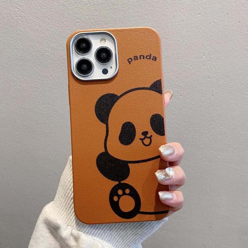 Product Introduction of Fashion Cats Bear Panda Artificial leather Phone Case For VIVO V23 V27 V29 V30 V40 Y30 Y36 Y52 Y72 Y73 Y76 Y77 Y78 Drop-resistant Protective Case 4