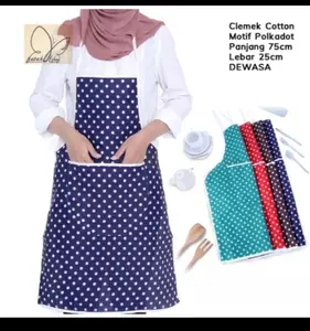 CELEMEK KAIN DEWASA//Celemek PULKADOT//Celemek APRON//celemek Dapur Dapur