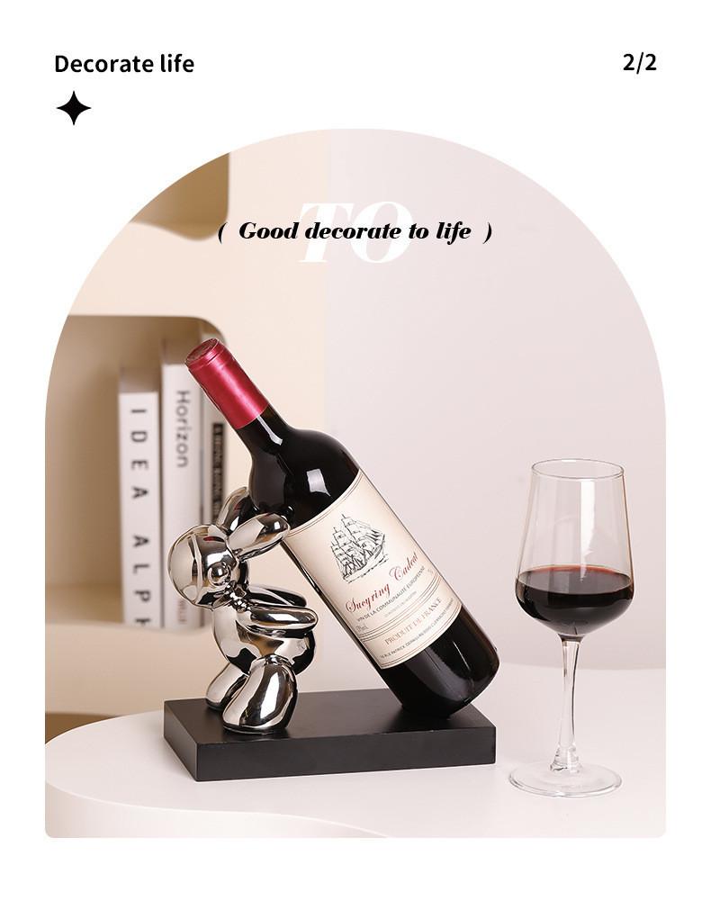 Product Introduction of Dining Table Wine Glass Holder Wine Rack Wine Cabinet Home Decoration Desktop Decoration Light Luxury Living Room TV Cabinet Creative Furnishings 0