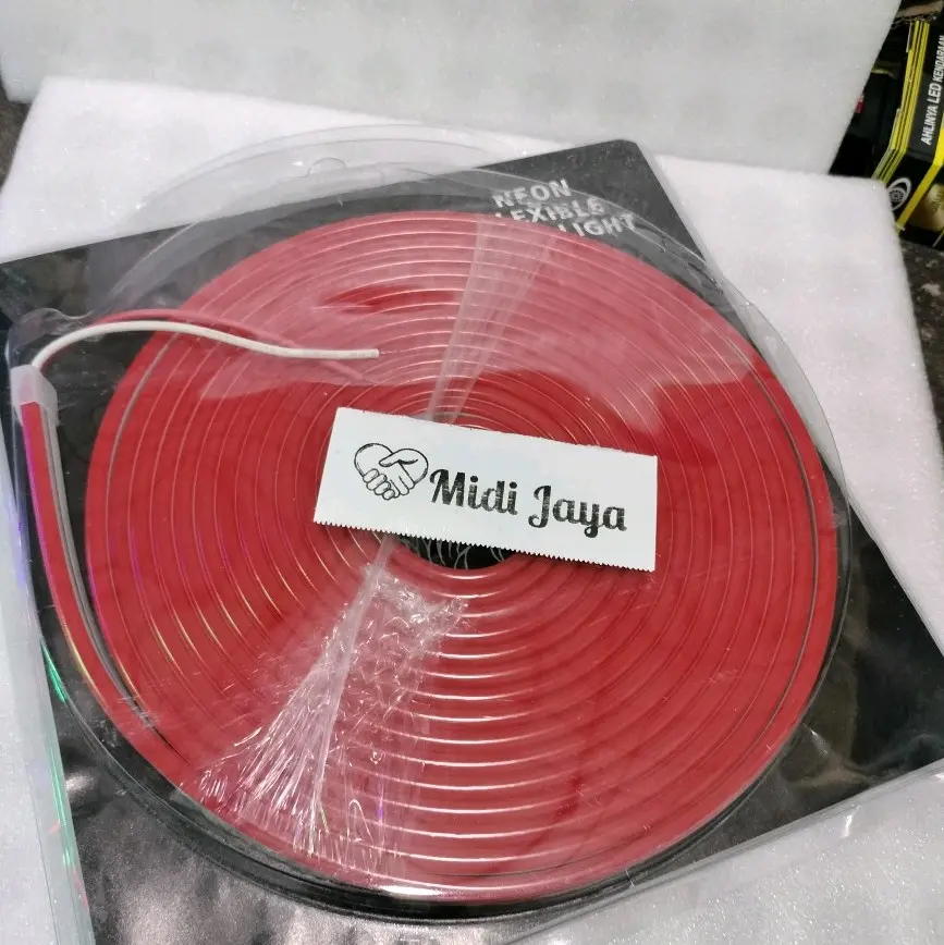 Neon Flexible 5Meter DC 24Volt - Lampu Neon Serbaguna - Lampu Neon Fleksibel 24V Bus Truck Harga 1 Roll