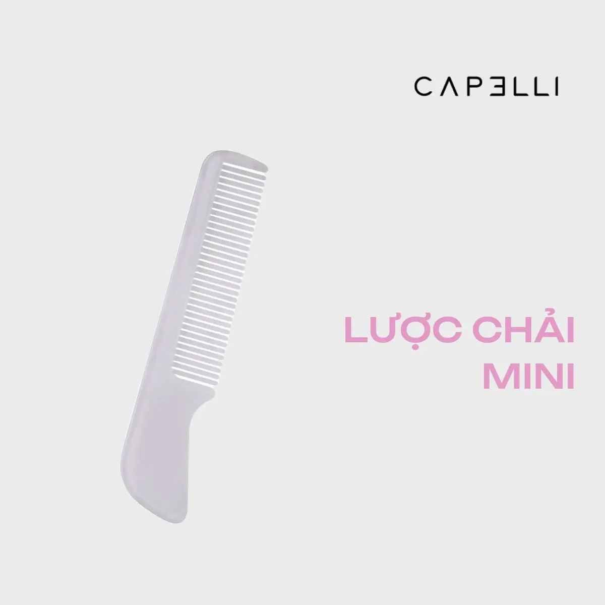 Lược Chải Tóc Mini Bỏ Túi CAPELLI
