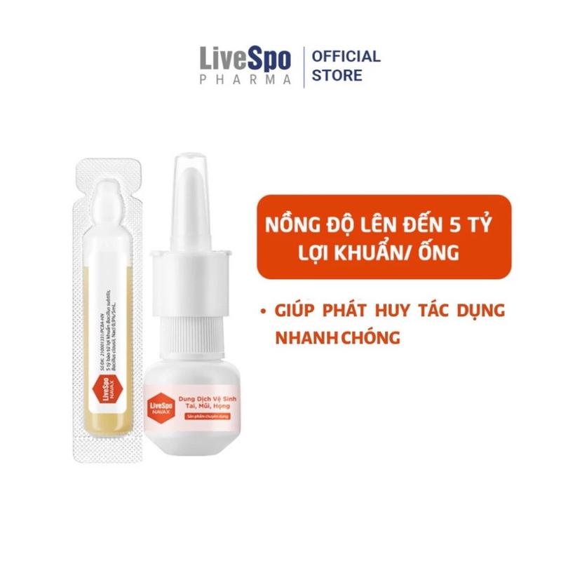 Product Introduction of Dung dịch vệ sinh Tai Mũi Họng Navax chứa bào tử lợi khuẩn - sát khuẩn mũi họng bảo vệ niêm mạc với muối 4
