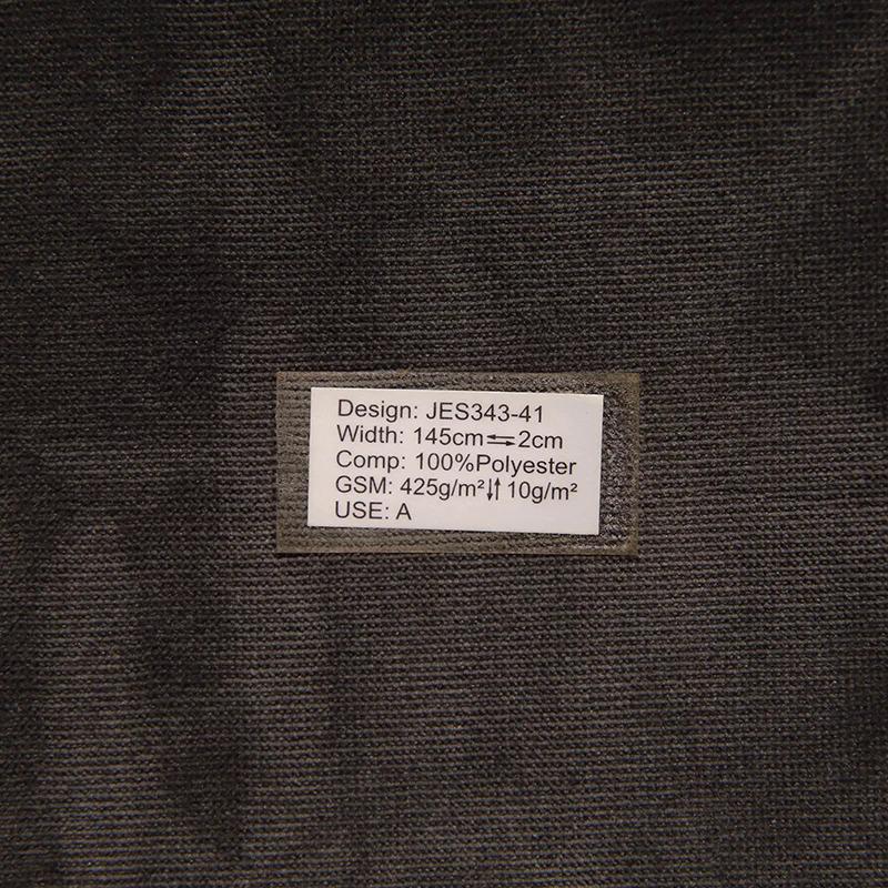 Product Introduction of JES Factory wholesale home textile crushed velvet sofa furniture material fabric 4