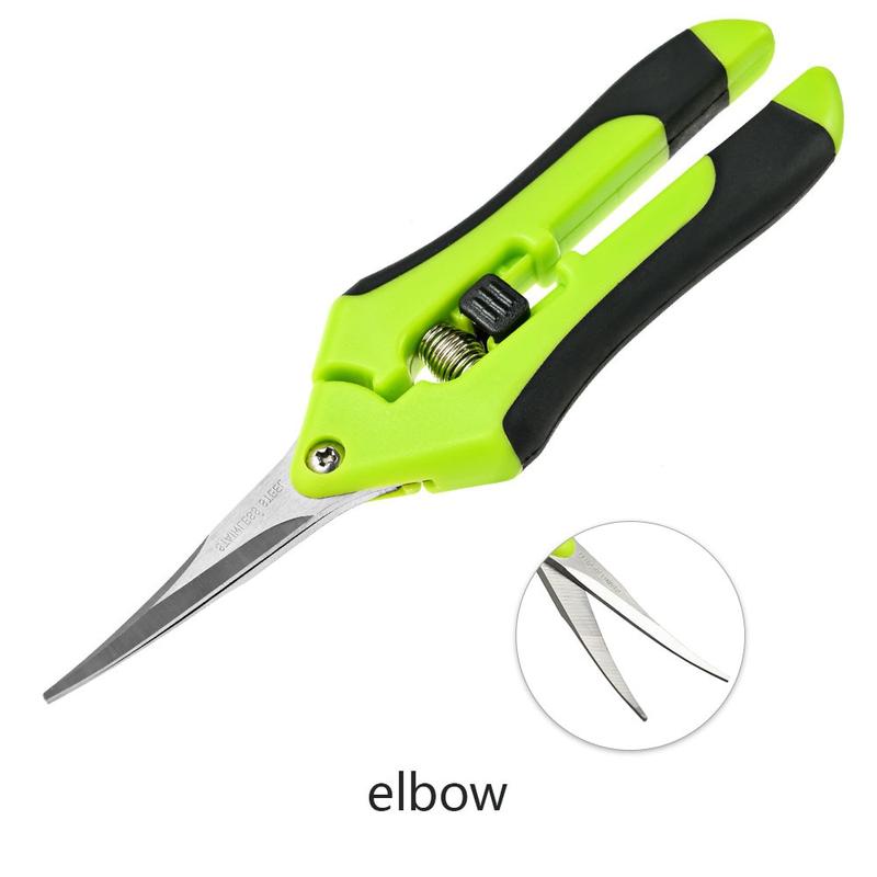 Product Introduction of Garden Pruning Shears Stainless Steel Pruning Tools Hand Pruner Cutter Grape Fruit Picking Weed Household Potted Branches Pruner 21