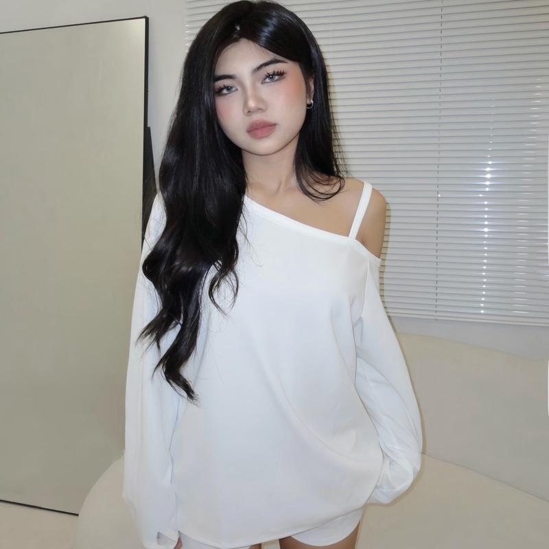 LilbyyLil-Set bộ trễ vai lazy hug” có tách set” 4