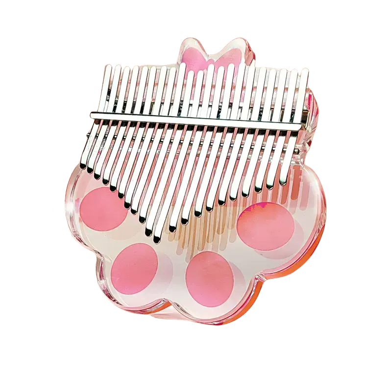 นิ้วหัวแม่มือเปียโน Kalimba, คริสตัลใส, 21 โทน, เหมาะสำหรับเด็กและเด็กหญิง, 17 โทน, แบบพกพา, ผู้เริ่มต้น, อินเทอร์เน็ตคนดัง, เปียโน