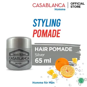 CASABLANCA HOMME POMADE OIL BASED SILVER 50GR