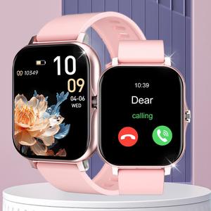 Reloj inteligente multifuncional, Smartwatch digital moderno con llamadas inalámbricas, Reloj deportivo con modo multideporte para mujeres y hombres, Relojes para hombres