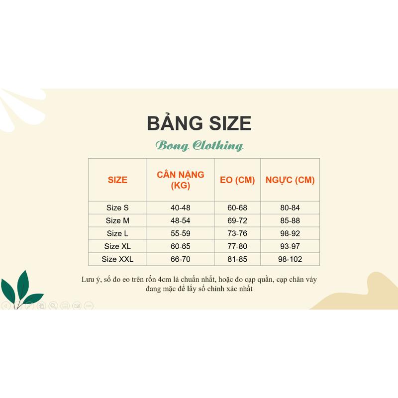 BỐNG - Set thiết kế áo somi mix chân váy dáng dài chất thô hàn kèm tag hoa Nữ Women Kem 7