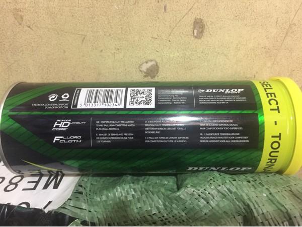 bola tenis / tennis Dunlop Fort All Court Isi 4 ORIGINAL 1