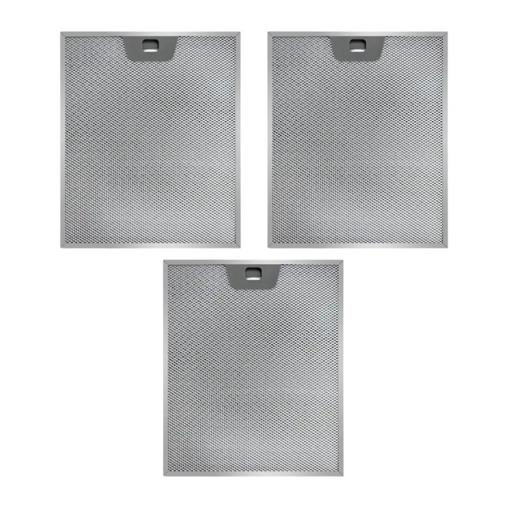 3Pcs Range Hood Grease Mesh Replacement Grease Filter for Canteen Restaurant