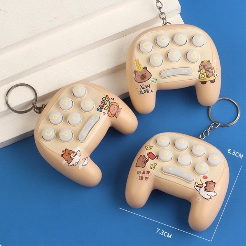 Gantungan Kunci Konsol Game Capybara / Gantungan Kunci Konsol Mini Konsol Game Portable Tangan Nyaman Untuk Rumah / Dekorasi Lucu