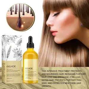 EELHOE Beli 3 Gratis 2 Rosemary Hair Growth Oil 60ml Penumbuh Rambut Cepat Anti Rambut Rontok Hydrating Hair Tonic Mengurangi Loss Dan Meningkatkan Kesehatan Kulit Kepala