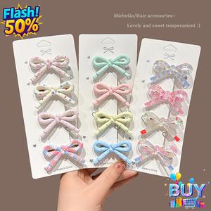 กิ๊บติดผมโบว์ลายจุดหวานและน่ารัก เหมาะสำหรับสาวๆ มีหน้าม้าด้านข้างและคลิปปากเป็ด เครื่องประดับผม เหมาะสำหรับทารกและเด็ก กิ๊บติดผม แฟชั่นฤดูร้อน ดีไซน์สวย ระดับไฮเอนด์ สต็อกในปี 2025