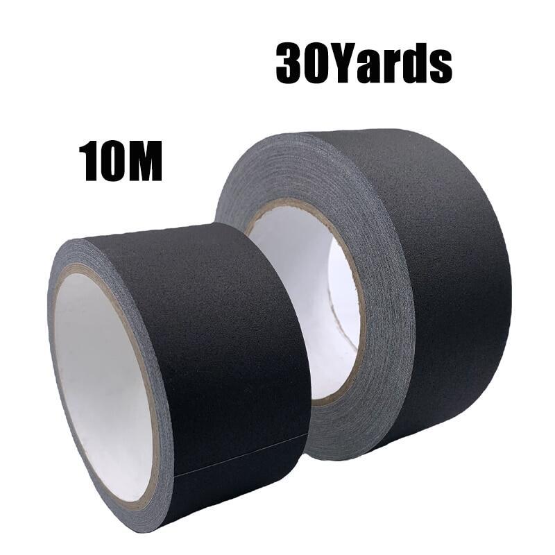 Product Introduction of 10 meters/roll Black Gaffer Tape No Residue Non-Reflective Easy Tear Book Repair Bookbinding Tape Matte Gaff Stage Cloth Tape for Photography 6