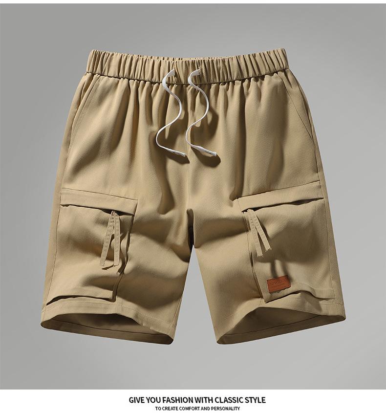 Product Introduction of 2025 Summer Men's Lightweight Ice Silk Shorts - Breathable Quick-Dry Casual Athletic Cargo Shorts (Plus Size) 15