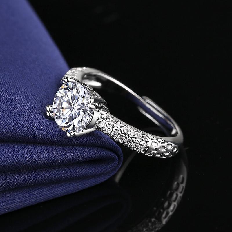 Product Introduction of Women's ring, 2 carat, new 3