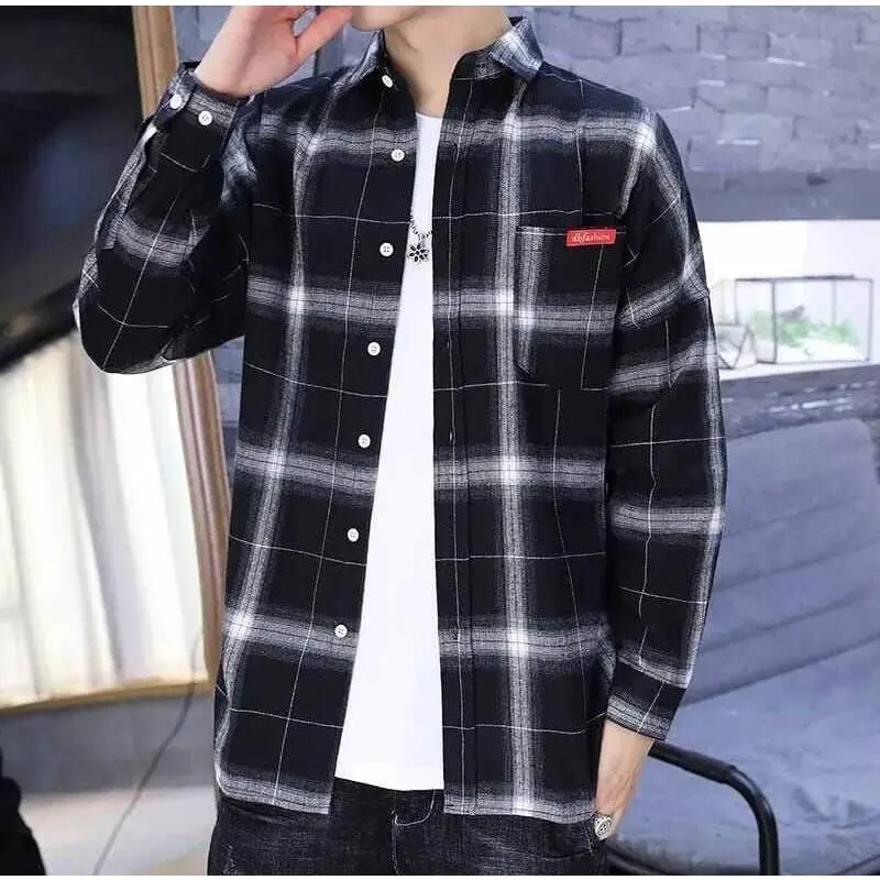 DISKON 50% Kemeja Flanel Pria Lengan Panjang Casual TERBARU TERPOPULER Pakaian Pria Lengan Panjang DISTRO RA BUSANA Baju